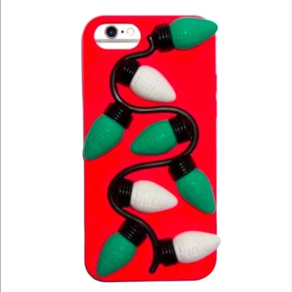Victoria's Secret PINK Christmas Light Up Phone Case